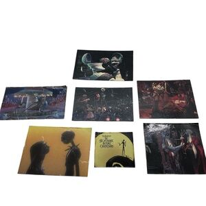 Rare Vintage Set Nightmare Before Christmas Refrigerator Magnets